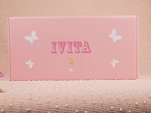 Full Body Silicone Reborn Baby Doll Newborn Baby Doll Open Mouth Handmade Blue Eyes Soft Baby Doll Girl (WG1513-23.2inch-5480g-Girl)