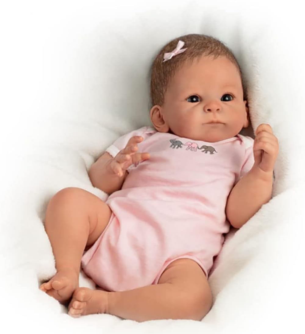'Little Peanut' Lifelike Poseable So Truly Real Baby Girl Doll