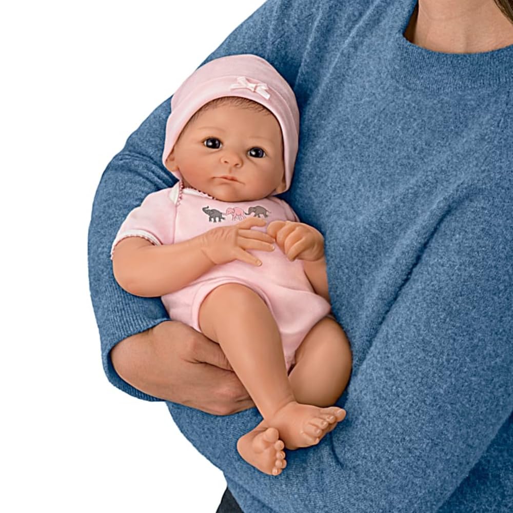 'Little Peanut' Lifelike Poseable So Truly Real Baby Girl Doll